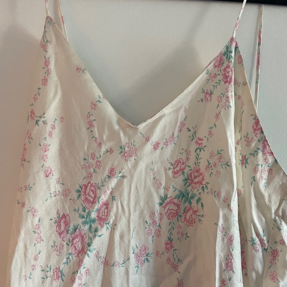 100% silk slip dress